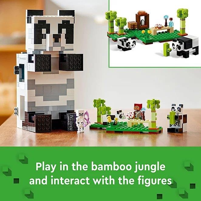 LEGO MINECRAFT PANDA NURSERY - Tom's Toys