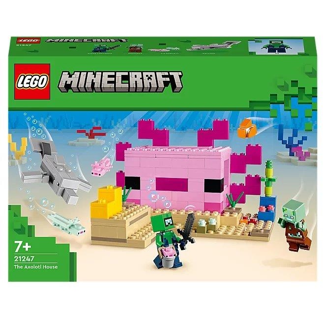 LEGO Minecraft 21247 The Axolotl House