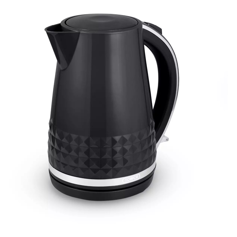 Tower T10075BLK Solitaire 3KW Kettle 1.5L - Black