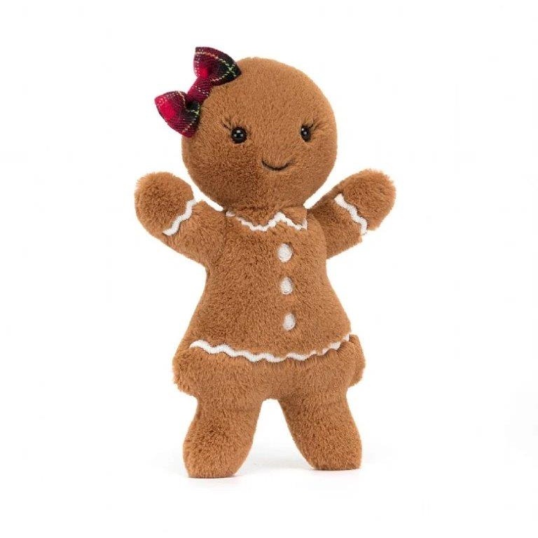 Jellycat Christmas Jolly Gingerbread Ruby