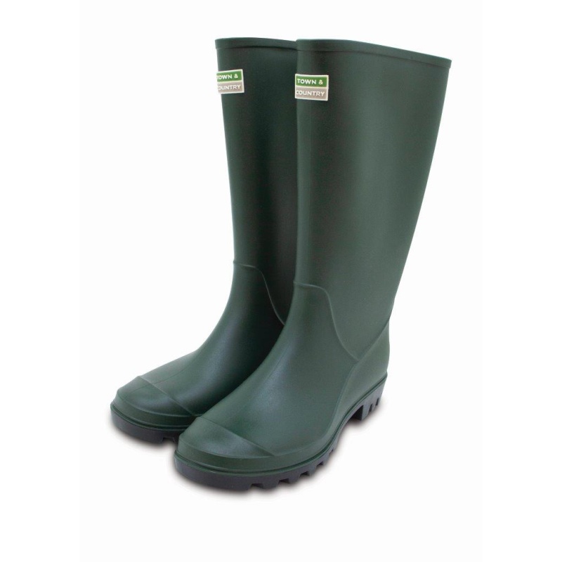 Town & Country ECO-Essential Wellington Boots - Green