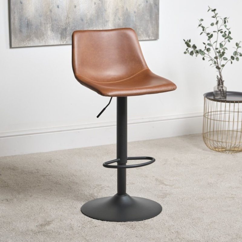 Furniture To Go I_oregon Bar Stool One Supplied - Brown - Image 7