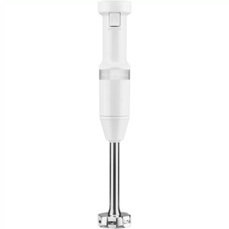 KitchenAid 5KHBV53BWH Classic Hand Blender - White