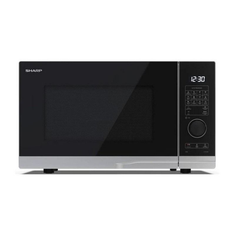 Sharp YC-PG254AU-S 900W Microwave With Grill 25L - Silver/Black