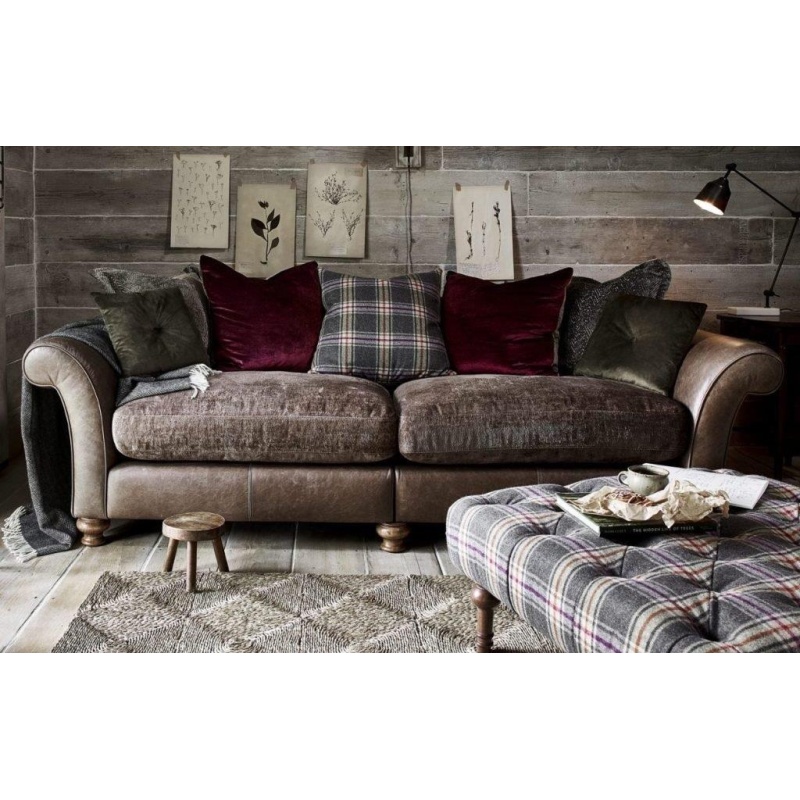 Alexander & James Blake Pillow Back 4 Seater Sofa