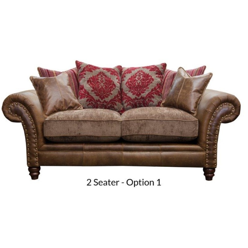 Alexander & James Hudson Pillow Back 2 Seater Sofa