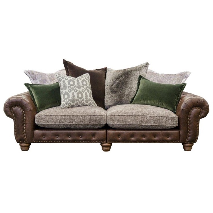 Alexander & James Wilson Pillow Back Large 3 Seater Sofa