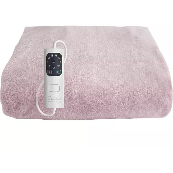 Dreamland 16708C Intelliheat Luxury Heated Throw - Pink