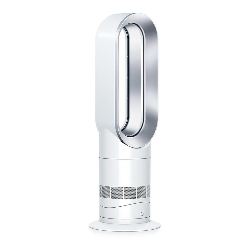 Dyson AM09 White Hot+Cool Jet Focus Fan - White/Nickel