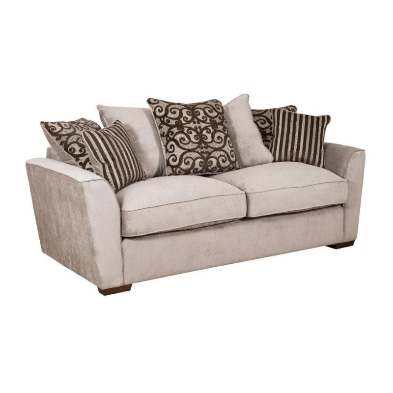 Franklin Pillow Back 3 Seater Sofa