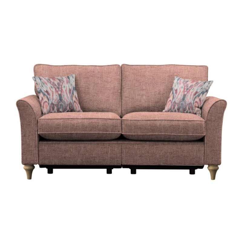 Parker Knoll Hazel Plain Back Large 2 Seater Sofa With Power Footrest