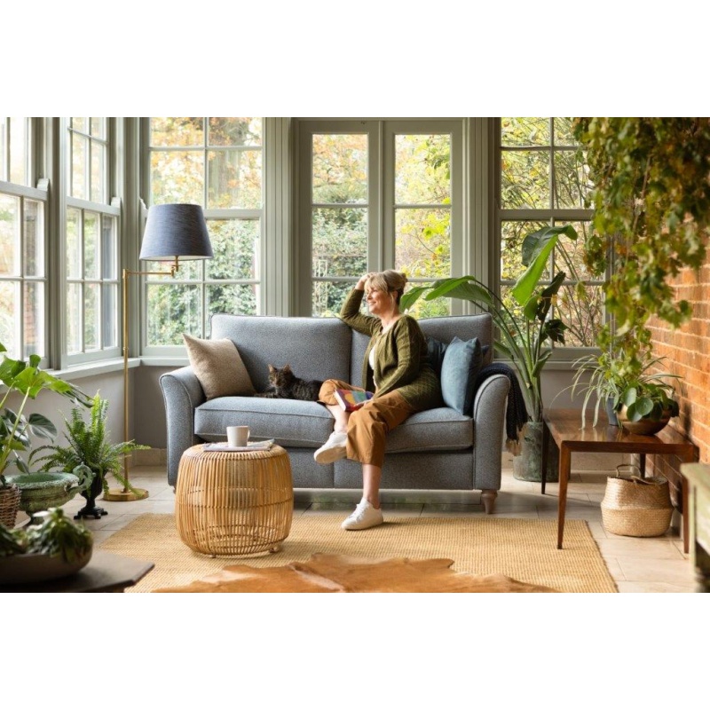 2 seater couch with footrest online
