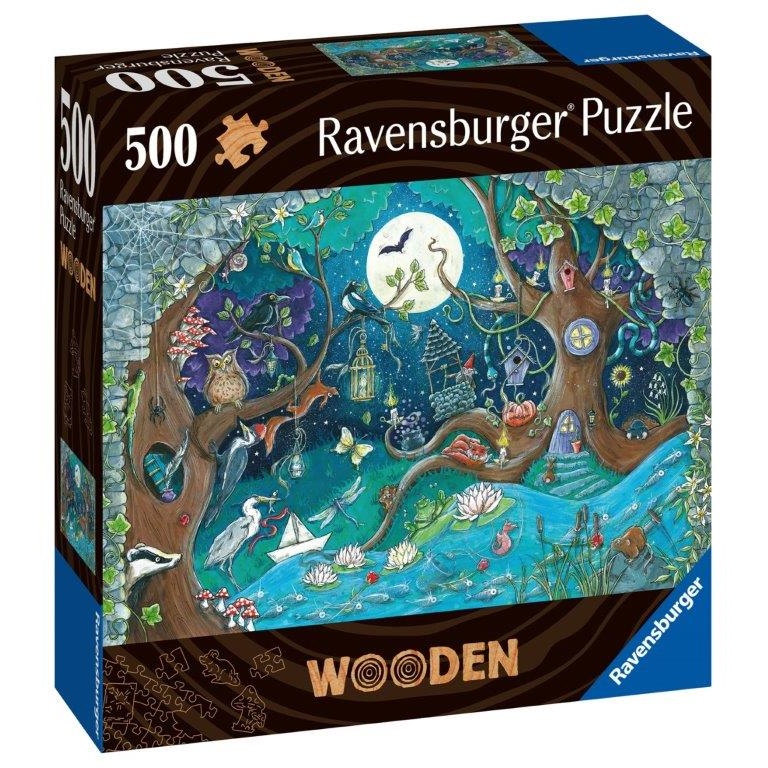 Ravensburger Fantasy Forest Wooden Jigsaw Puzzle - 500 Pieces