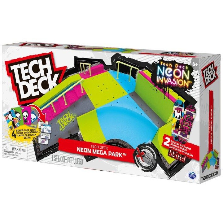 Tech Deck X-Connect Neon Mega Ramp Boxed Set