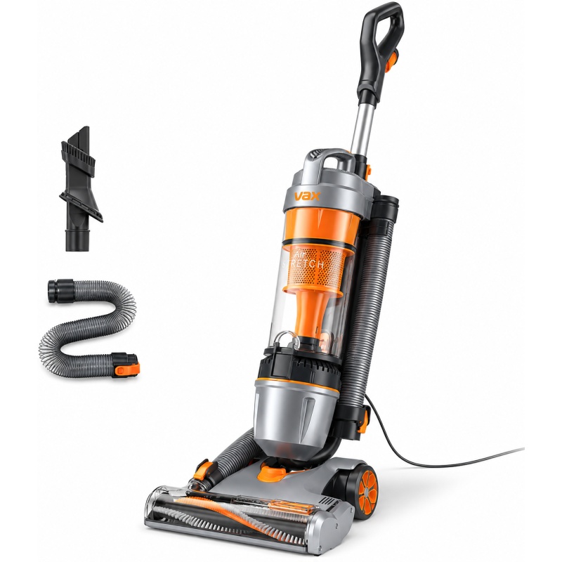 Vax Vax U85-AS-BE Upright Corded Bagless Vacuum - Orange/Grey