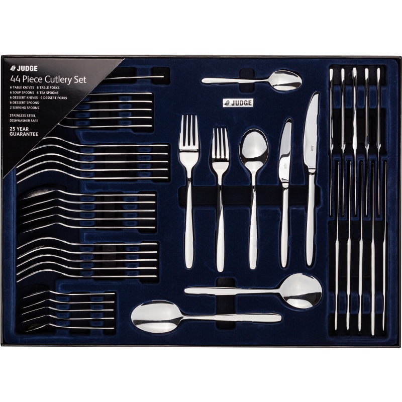 Judge Modern 44 Piece Cutlery Set