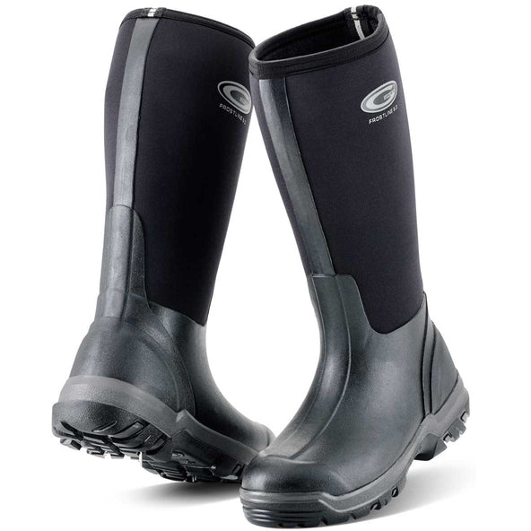 Grubs Frostline 5.0 Full Length Wellington Boots - Black