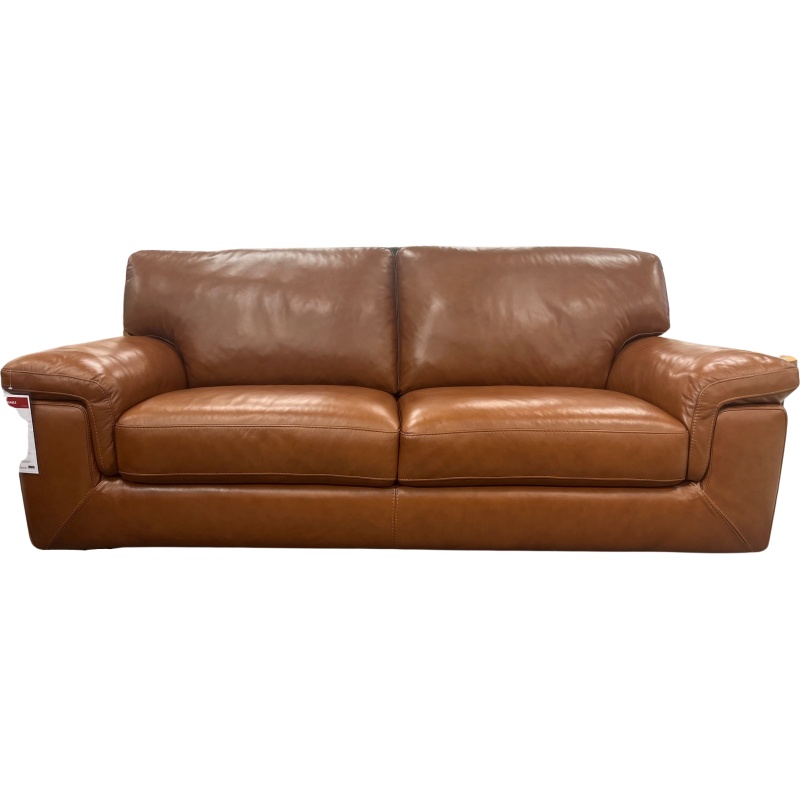 Annie 2.5 Seater Sofa in Brandy Coloured Leather