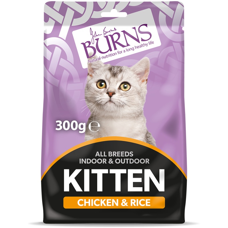 Burns Kitten Food Chicken & Rice