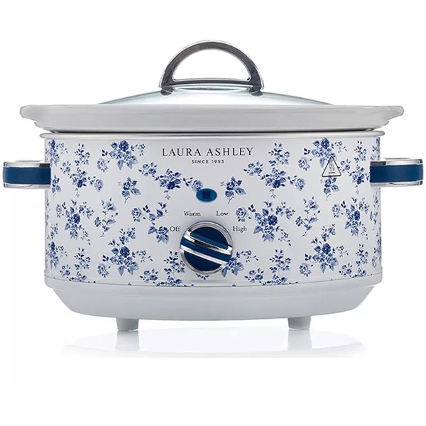 Laura Ashley VQSLWC3LLACRUK 3.5L Slow Cooker - China Rose