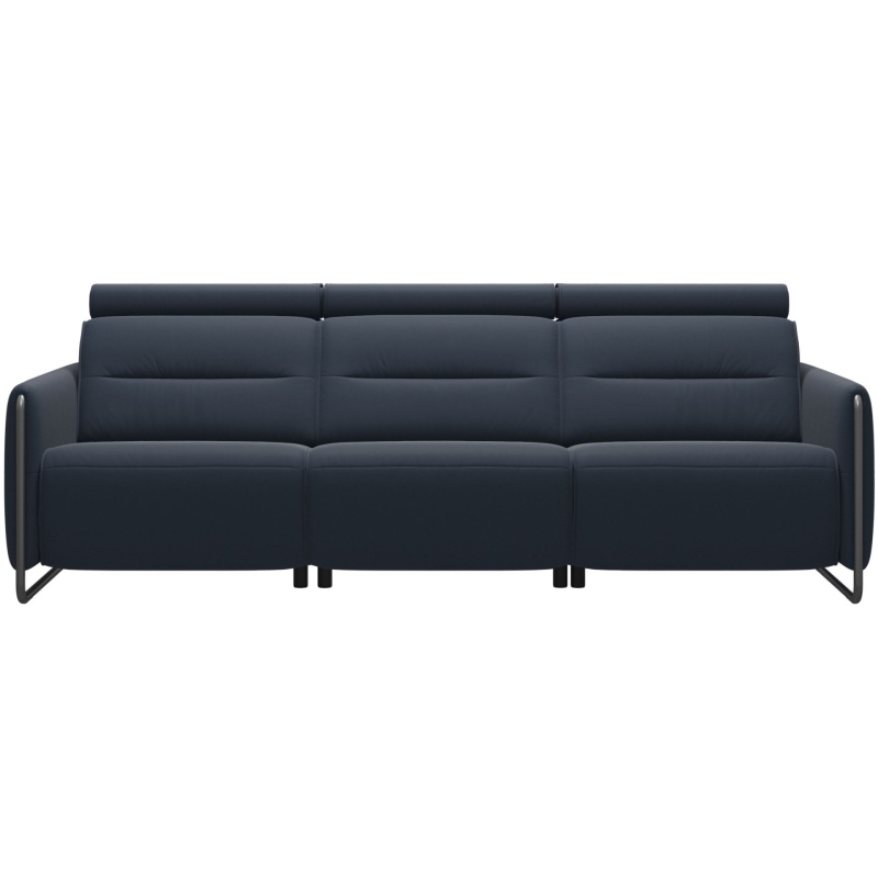 Stressless Emily 3 Seater Sofa With Steel Arm