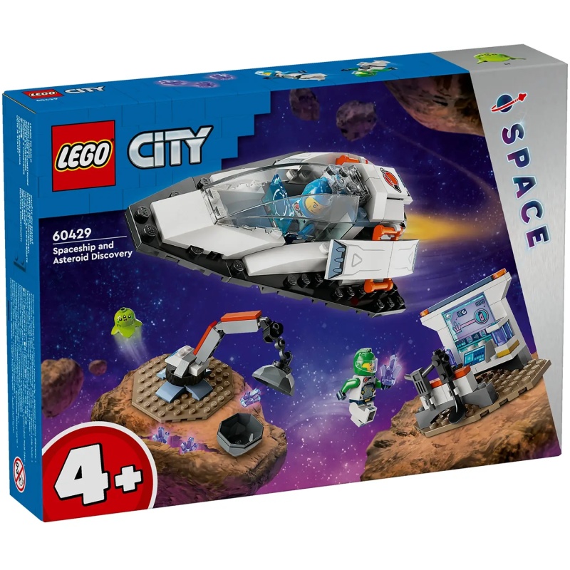 LEGO City 60429 Spaceship And Asteroid Discovery