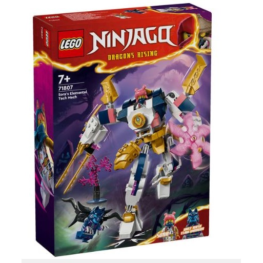 LEGO Ninjago 71807 Sora's Elemental Tech Mech