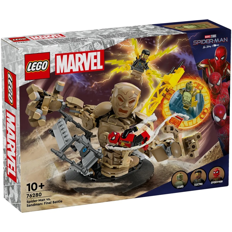 LEGO Marvel 76280 Spider-Man vs. Sandman: Final Battle