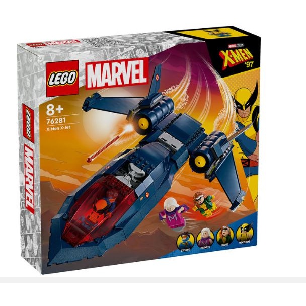 Photos - Construction Toy Lego Marvel 76281 Superheroes X-Men X-Jet 
