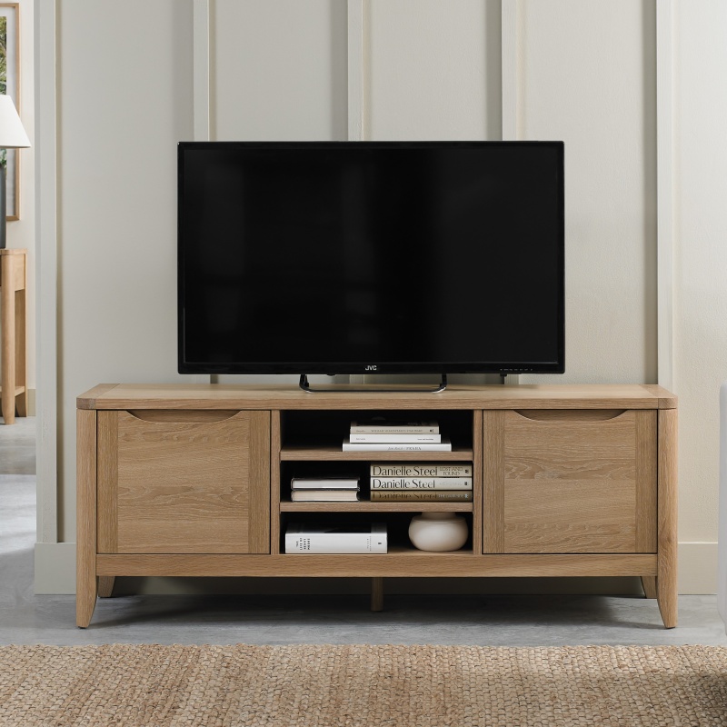 Bentley Designs Jasper Oak Entertainment/Tv Unit