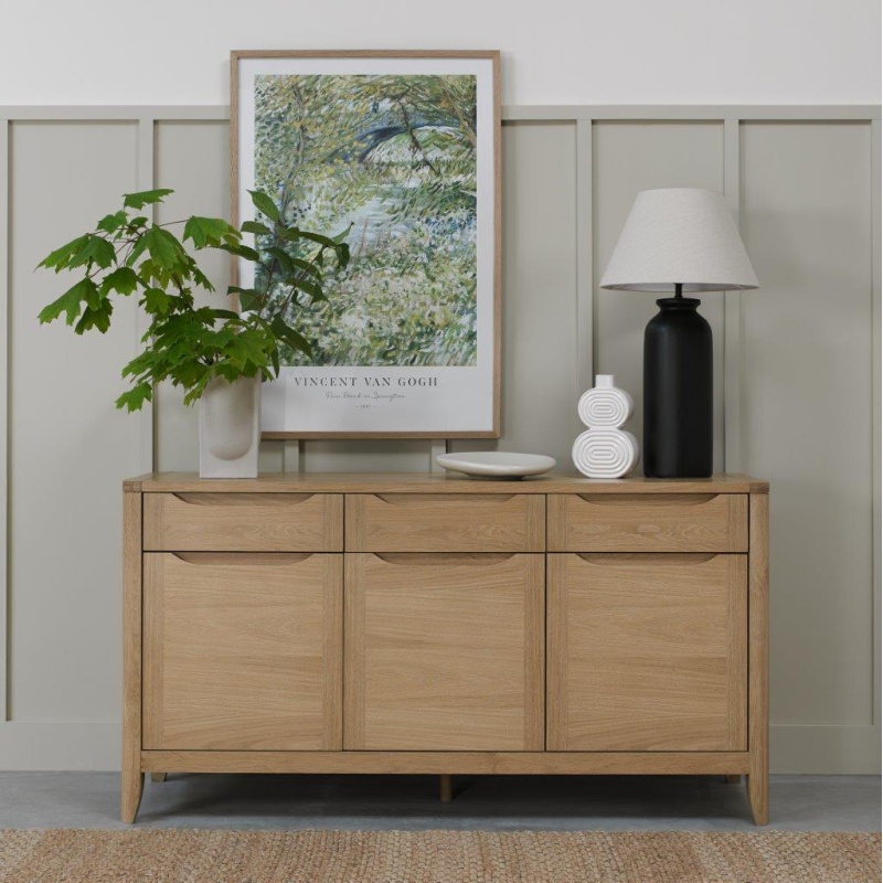 Jasper Oak Wide Sideboard