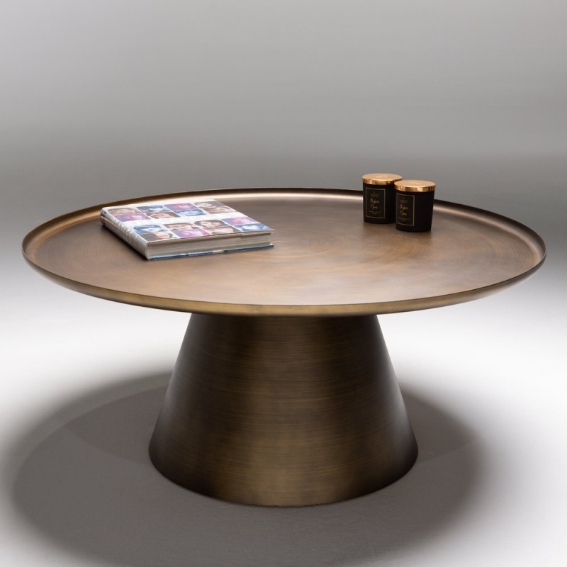 Giro Circular Coffee Table - Bronze