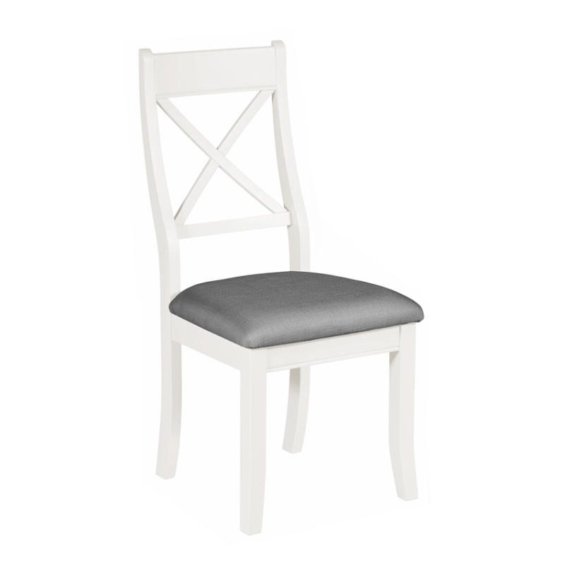 Rouen White Bedroom Chair