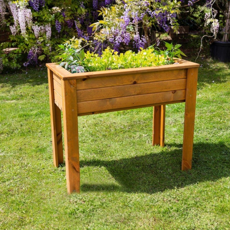 Tom Chambers Grow Your Own Wooden Vegetable Planter - Medium