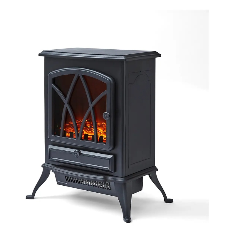 Warmlite WL46018 Stirling 2kW Electric Stove Fire - Black