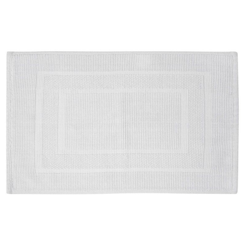 Laura Ashley 50 X 80 Cm Bath Mat - White