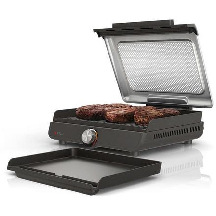 Ninja GR101UK Sizzle Grill & Flat Plate - Black