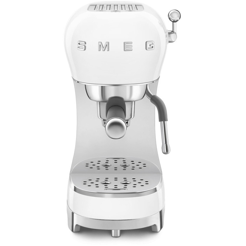 Smeg ECF02WHUK Espresso Coffee Machine - White