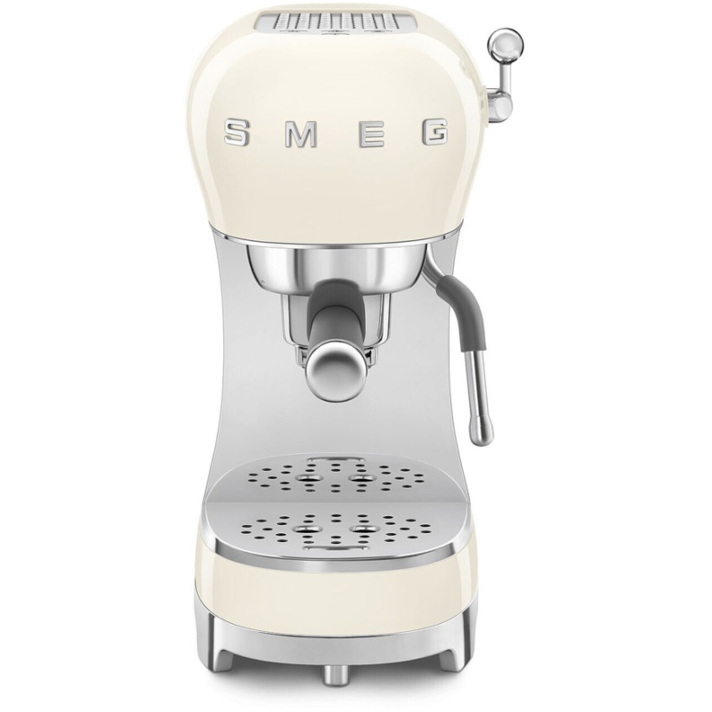 Smeg Cream Ecf02cruk Espresso Coffee Machine 1L