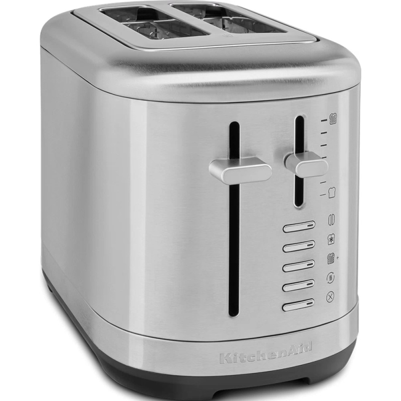 KitchenAid 5KMT2109BSX Manual Control 2 Slice Toaster - Stainless Steel
