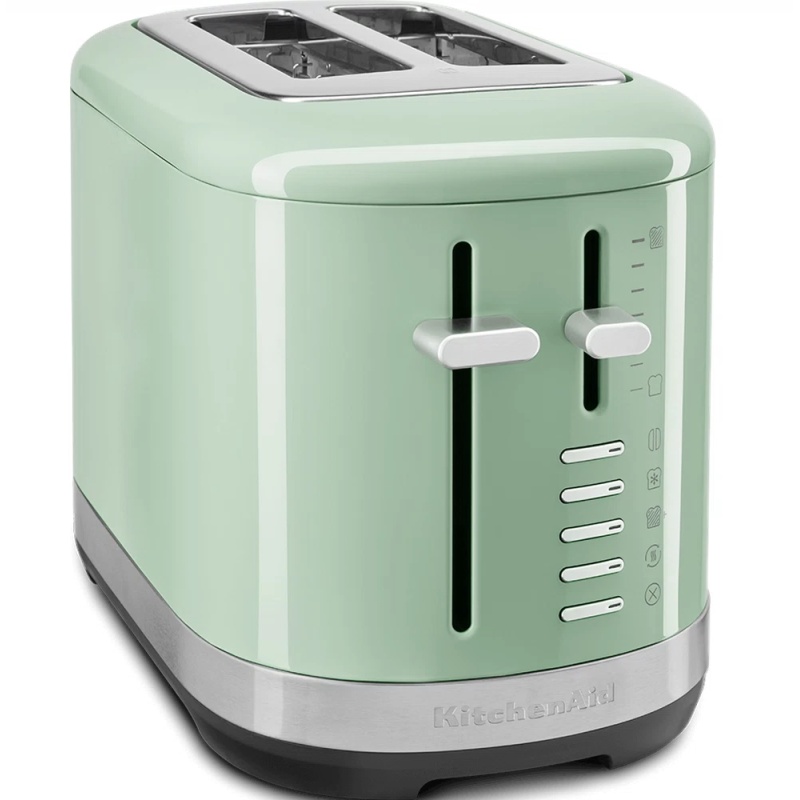 B&Q -  Breakfast Suite Pistachio 2 Slice Toaster - Image 4