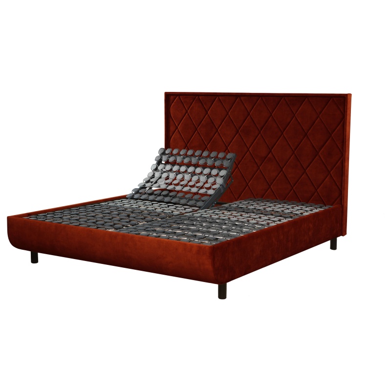 Tempur Arc Adjustable Disc Bed Base - Quilted Headboard