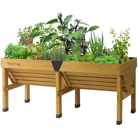 VegTrug VegTrug Medium Classic Raised Planter - Natural Wood