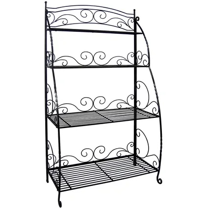 VegTrug 4 Tier Metal Folding Plant Stand