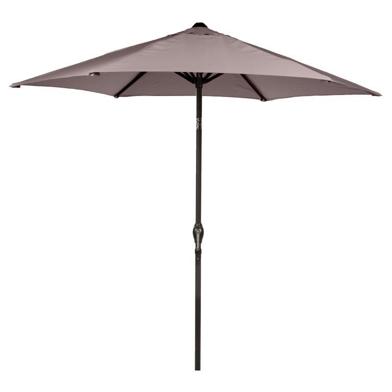 LG Outdoor Soleil 2.2m Crank & Tilt Parasol - Taupe