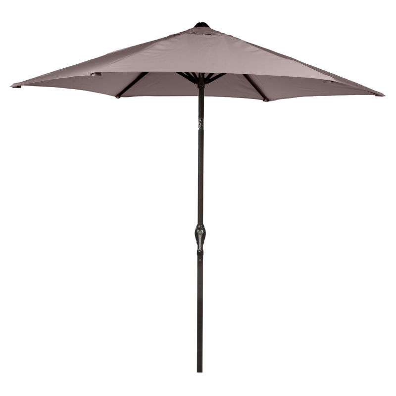 LG Outdoor Soleil 2.7m Crank & Tilt Parasol - Taupe