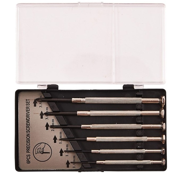 Amtech 6 Piece Precision Screwdriver Set