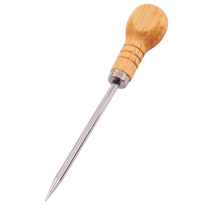 Amtech 100mm (4") Bradawl With Wooden Handle