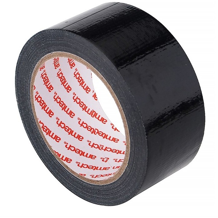 Amtech Black Duct Tape (25m x 48mm)