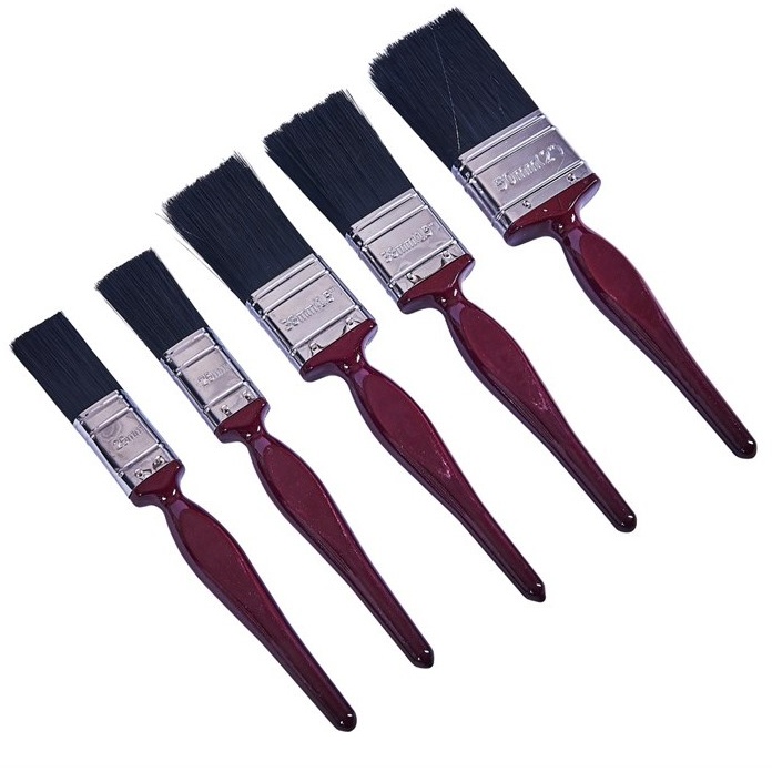 Amtech 5 Piece No Bristle Loss Paint Brush Set